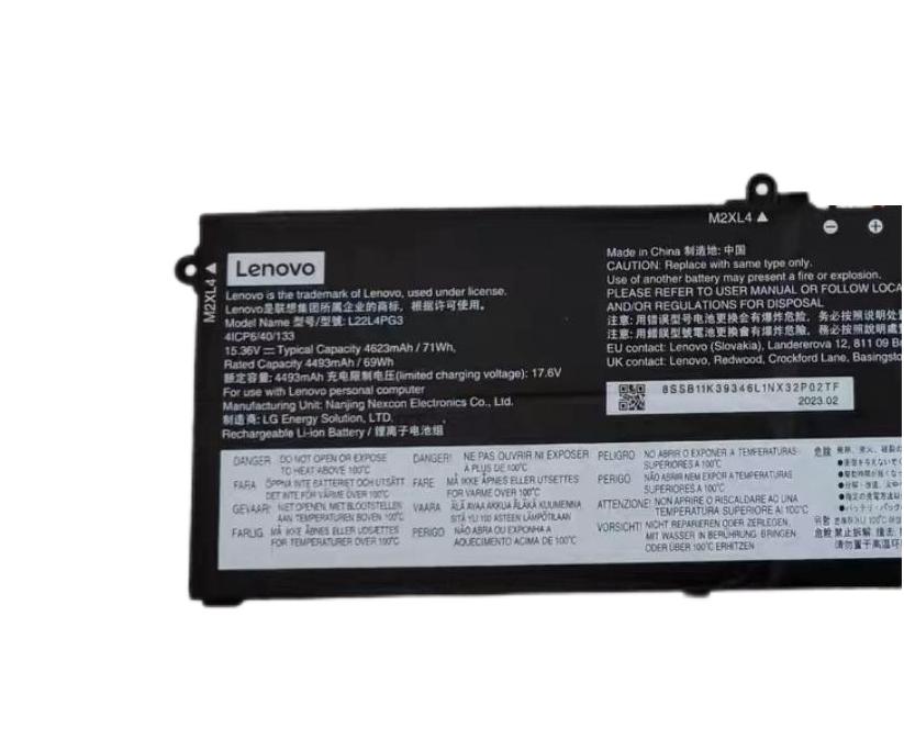 Original 4623mAh 71Wh Lenovo L22B4PG3 L22C4PG3 L22D4PG3 Batterie