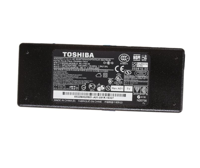 Original 19V 3.95A 75W Toshiba G71C000DT110 Netzteil + Frei Ladekabel