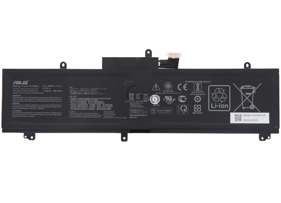 Original 4940mAh 76Wh Akku für Asus 0B200-03380100 Original 4940mAh 76Wh Akku für Asus 0B200-03380100