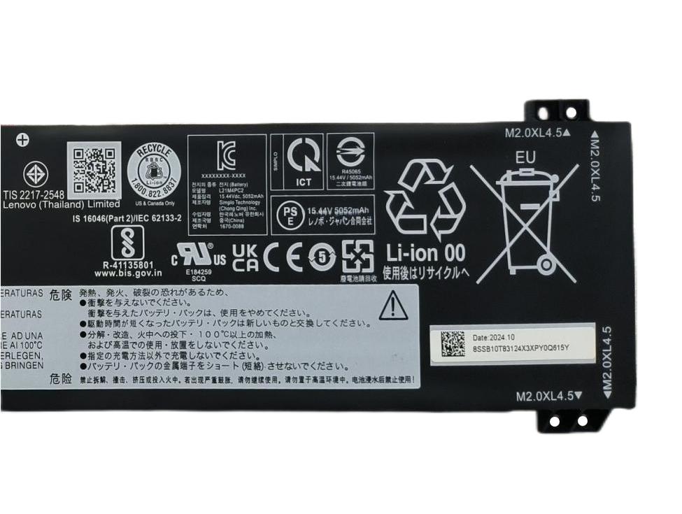 Original 5182mAh 80Wh Akku für Lenovo L21M4PC2 L21L4PC2