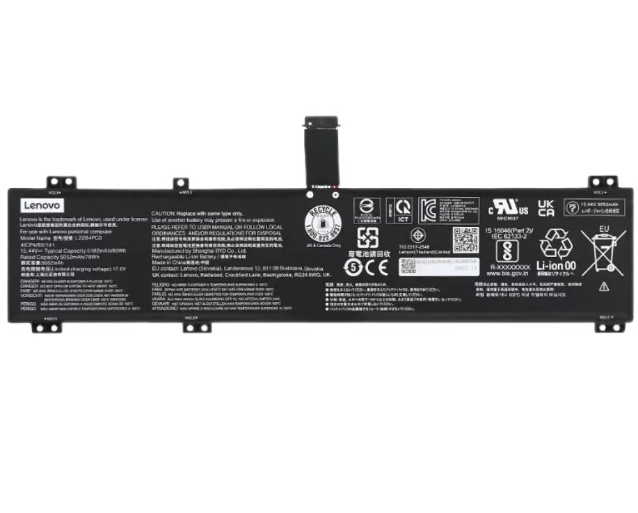 Original 5182mAh 80Wh Lenovo 5B11K38949 Batterie Original 5182mAh 80Wh Lenovo 5B11K38949 Batterie