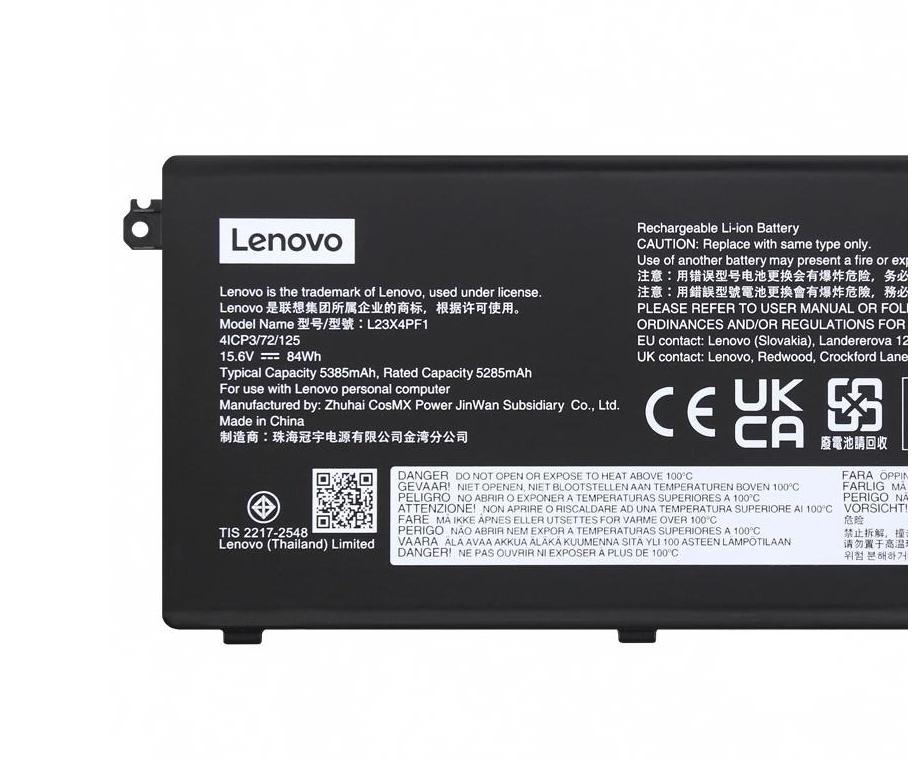 Original 5385mAh 84Wh Lenovo 83D2004ASC 83D2004BSC 83D2004KTR Batterie