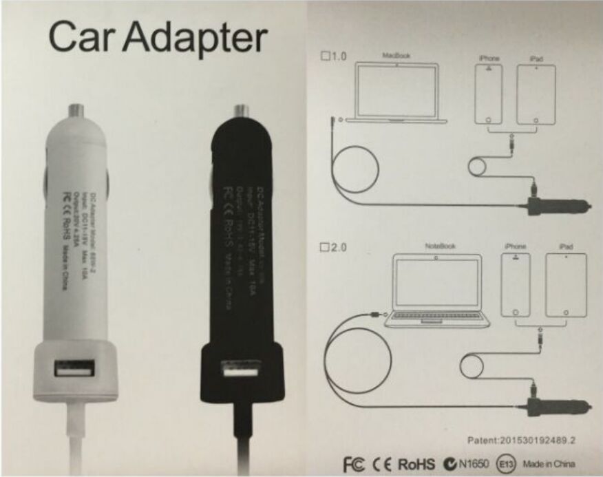 85W MagSafe 2 KFZ Netzteil für Apple A1424