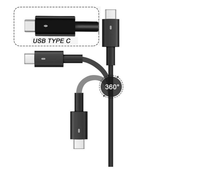 Original 90W USB-C Dell DA90PM170 Netzteil + Frei Ladekabel
