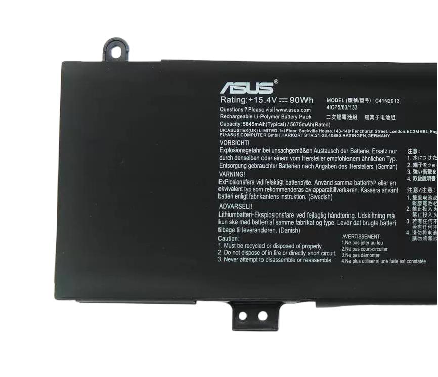 Original 5845mAh 90Wh Asus C41N2013 Akku