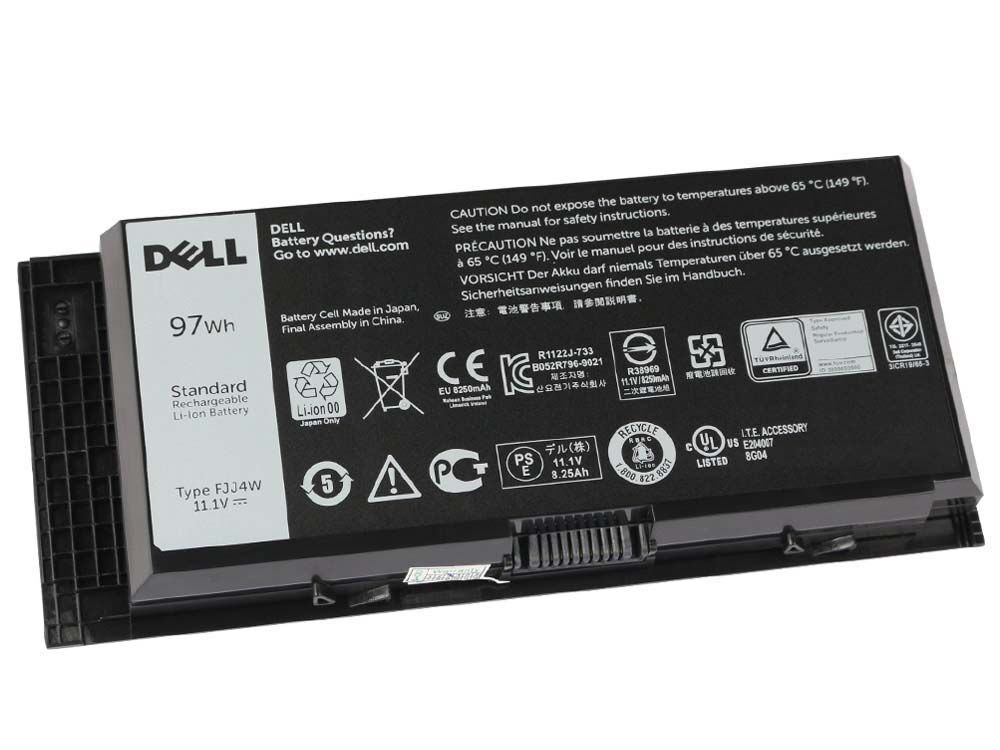 9-Zellen 97Wh Akku für Dell 0GP45C 0J5MXY 0PGWP3 9-Zellen 97Wh Akku für Dell 0GP45C 0J5MXY 0PGWP3
