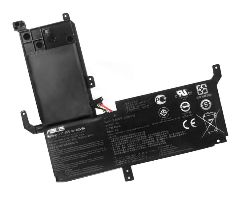 Original 3653mAh 42Wh Asus 0B200-02720000 Batterie Original 3653mAh 42Wh Asus 0B200-02720000 Batterie