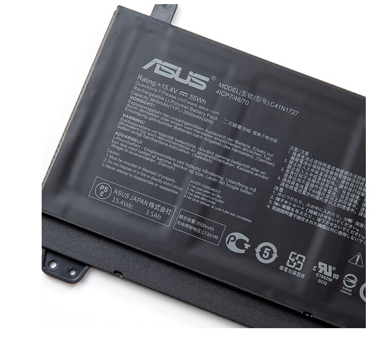 Original 3605mAh 55Wh Asus C41N1727 Batterie