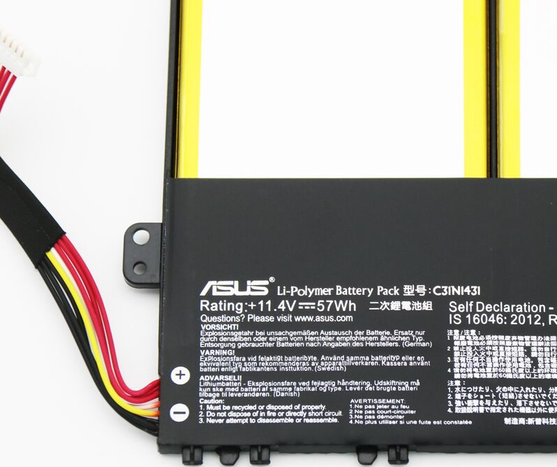 Original 5000mAh 57Wh Asus 0B200-01600100 Batterie