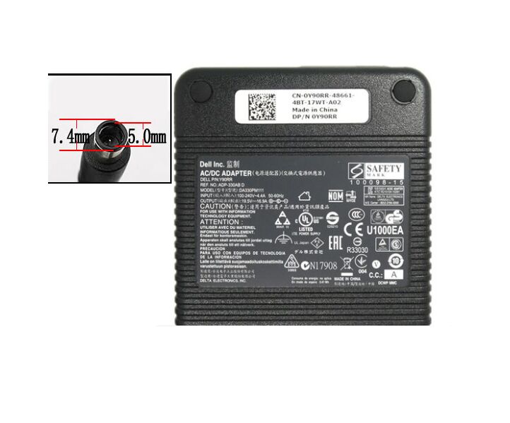 Original 330W Dell 320-2269 331-2429 Chargeur AC Adaptateur