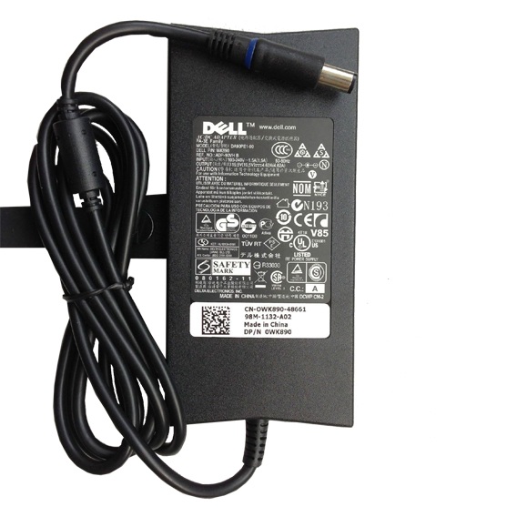 Original 19.5V 4.62A 90W Dell 02H098 05U092 Chargeur AC Adaptateur Original 19.5V 4.62A 90W Dell 02H098 05U092 Chargeur AC Adaptateur