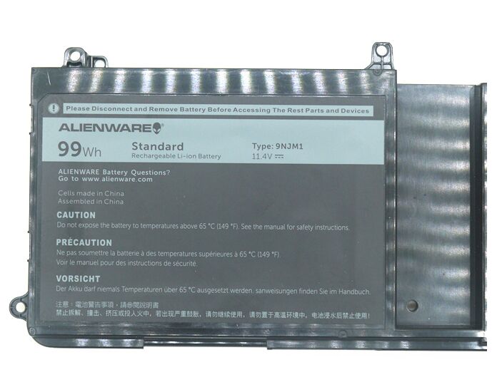 Original 99Wh 8820mAh Dell ALW17C-D1738 Batterie