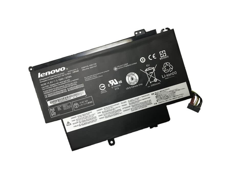 Original 47Wh Lenovo 45N1704 45N1705 Batterie Original 47Wh Lenovo 45N1704 45N1705 Batterie