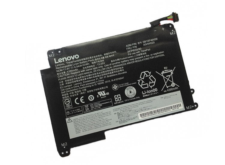 Original 4540mAh 53Wh Lenovo 00HW020 Batterie Original 4540mAh 53Wh Lenovo 00HW020 Batterie