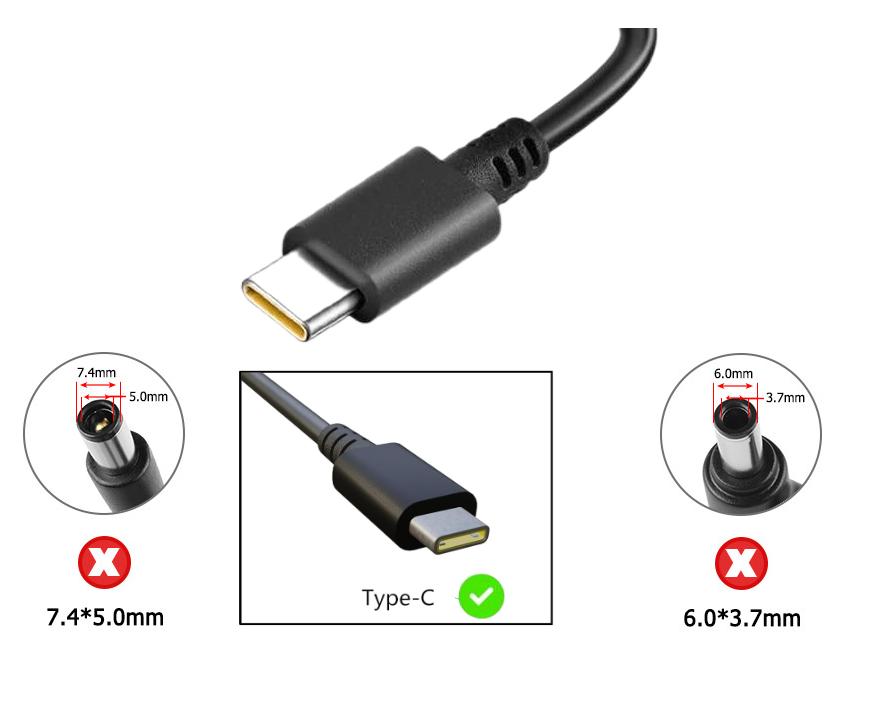 65W USB-C Lenovo ThinkPad X1 Yoga 2nd Gen 20JD0015CA2 AC Adaptateur