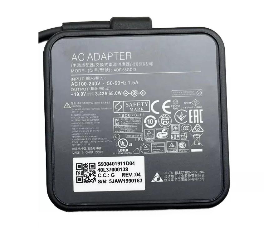Original 19V 3.42A 65W MSI MOD1411065 Netzteil Ladegerät + Ladekabel
