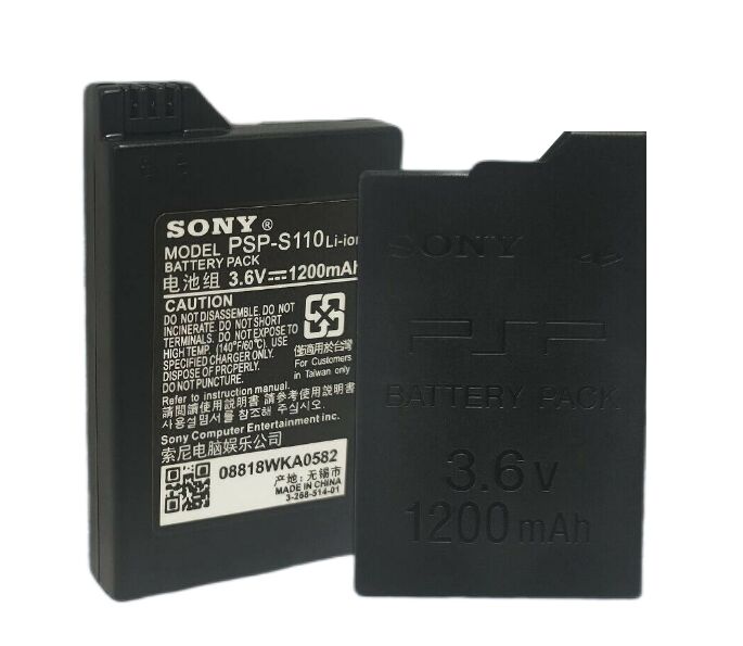 3.6V 1200mAh Akku für Sony PSP-3000 PSP-2000 Serie